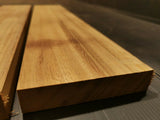 Iroko/African Teak 585 mm x 115 mm x 24 mm