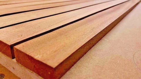 Iroko/African Teak 1200 x 50 x 15 mm